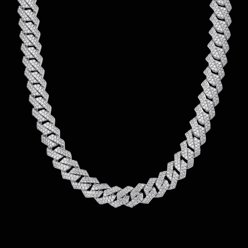 CUBANA PRONG 15MM ORO 18K