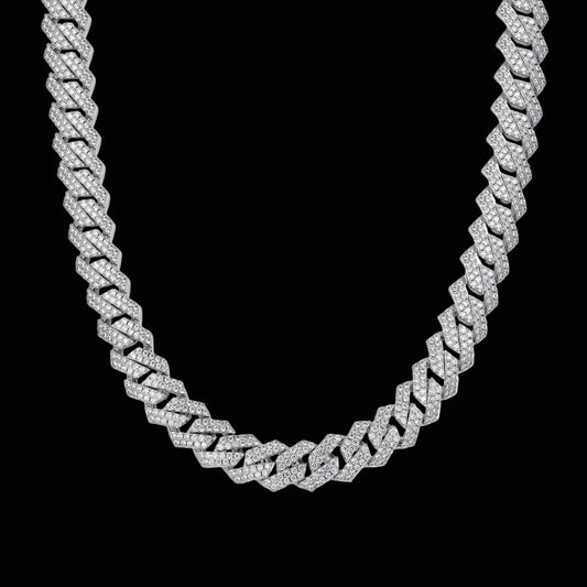 CUBANA PRONG 15MM ORO 18K